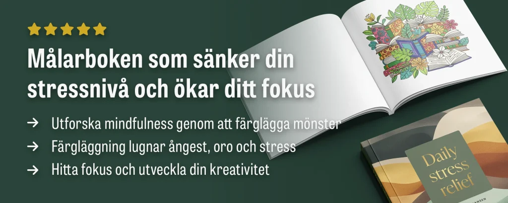 Daily Stress Relief: Målarbok för vuxna - Johannes Hansen