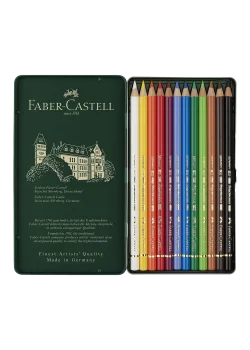 Faber-Castell Polychromos färgpennor 12-p