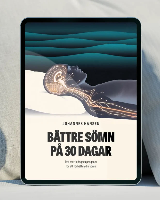 E-bok: Bättre sömn på 30 dagar - Johannes Hansen